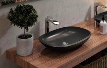 Black Solid Surface Sinks picture № 1