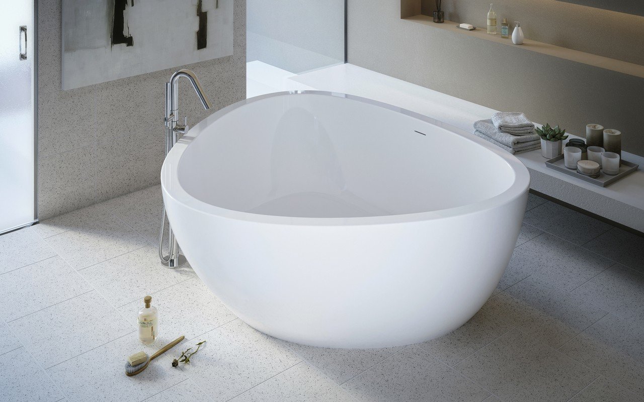 Aquatica Trinity-Wht Freestanding DurateX Bathtub picture № 0