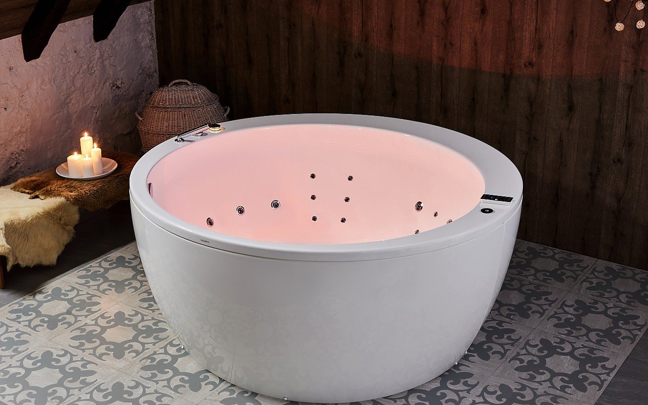 Aquatica Pamela-Wht HydroRelax Pro Jetted Bathtub picture № 0