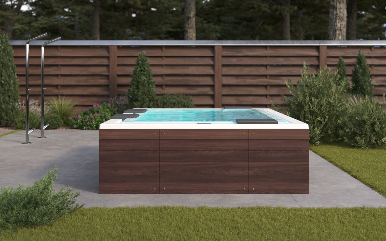 Aquatica Vibe Infinity Spa With Thermory Wooden Siding (220/240V / 50/60Hz) picture № 0
