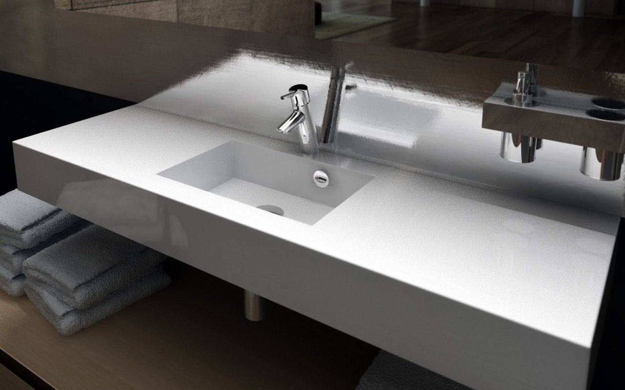 Aquatica Axiom Stone Bathroom Sink picture № 0