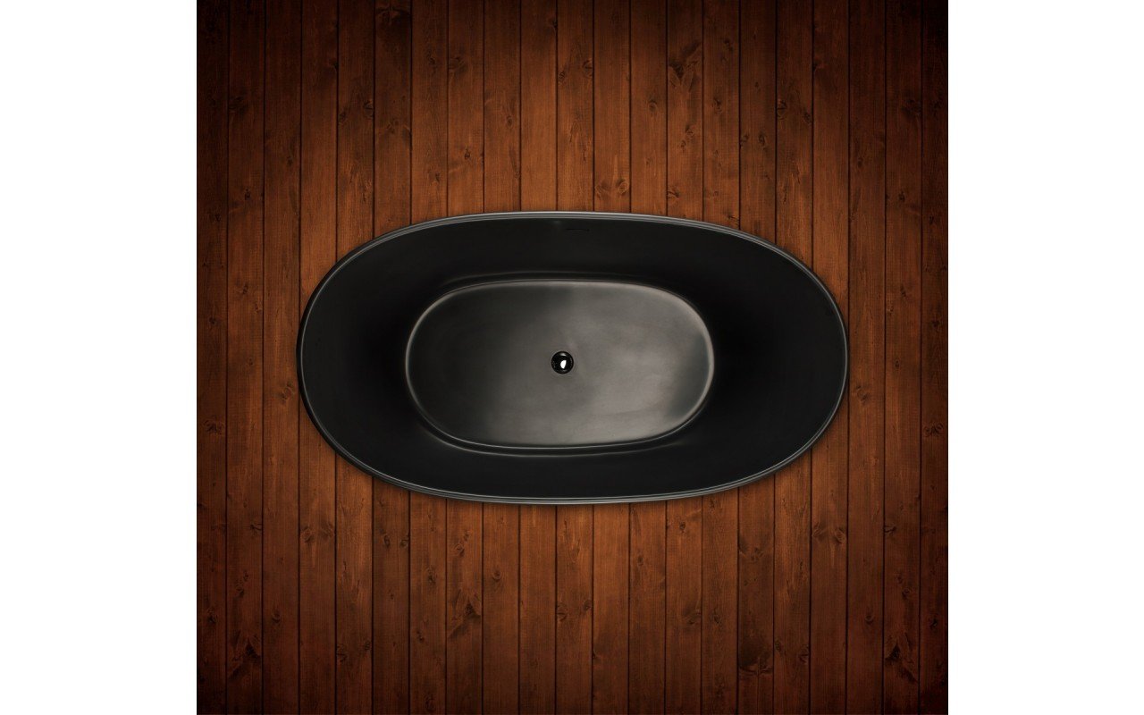 Purescape 748M Black Freestanding Stone Bathtub web (11)