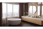 Aquatica Adelina Round Freestanding Solid Surface Bathtub 01 1 (web)