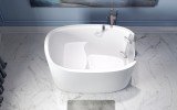 Aquatica Baby Boomer 2 Freestanding Solid Surface Walk In Bathtub 06 (web)