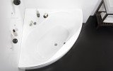 Olivia Wht Corner Acrylic Bathtub DSC2635