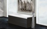 Pure 1d by aquatica back to wall stone bathtub with dark decorative wooden side panels 01 (web)