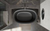 Sophia Black freestanding stone bathtub by Aquatica 05 (web)