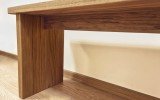 Universal 39.25 Waterproof Teak Wood Bathroom Bench By Aquatica05