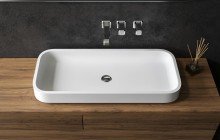 White Bathroom Sinks picture № 21