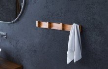 Aquatica Universal 19.75 Waterproof 4 Hook Wall Mounted Iroko Wood Rack 01 (web)