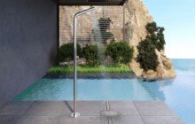 Aquatica Gamma 514 Freestanding Outdoor Shower01