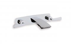 Aquatica Bollicine 242 Wall Mounted Bath Filler Chrome (web)