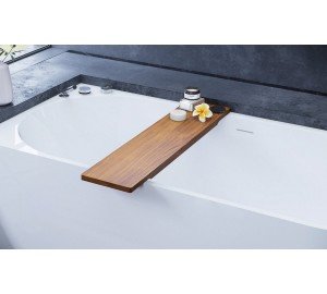 Universal Waterproof Iroko Wood Bathtub Tray 04 (web)