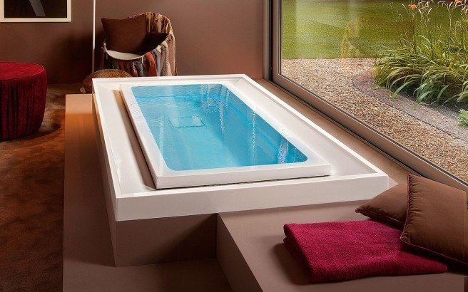 ᐈ 【Aquatica Fusion Lineare HydroRelax Jetted Outdoor/Indoor Bathtub (US  version 240V/60Hz)】 Buy Online, Best Prices