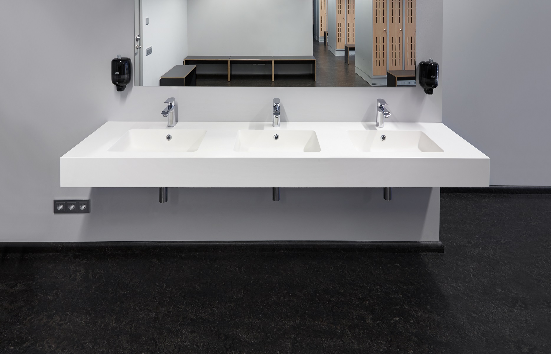 contemporary freestanding bathroom sinks