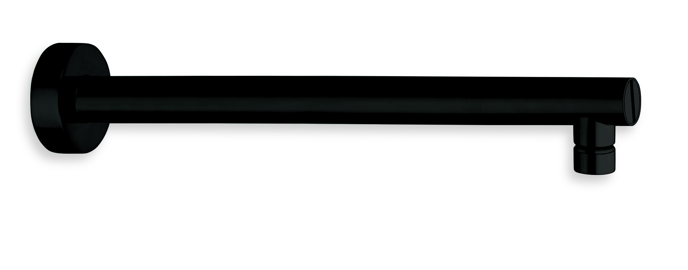 Aquatica High WallMounted Shower Arm Black Matte