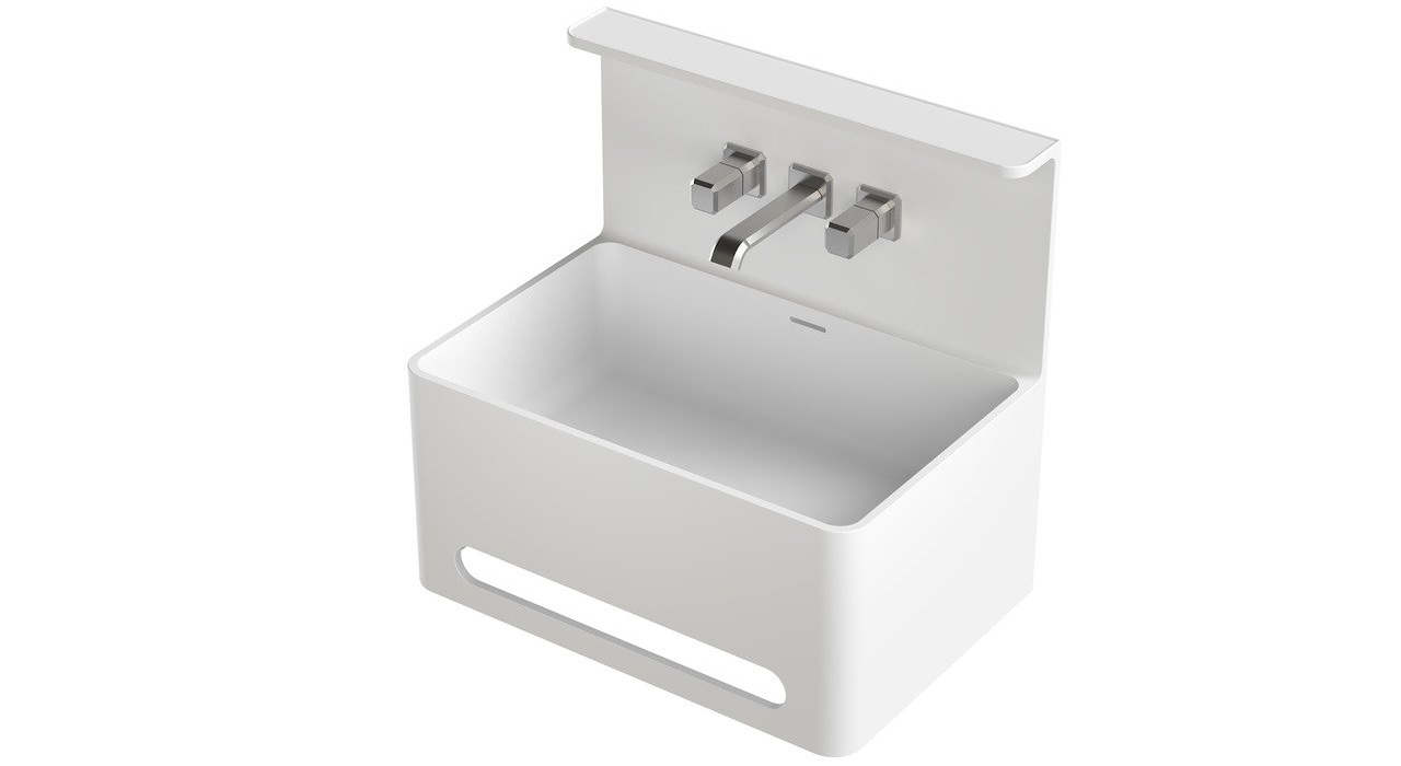 Sola Solid Surface Bathroom Sink (web)700
