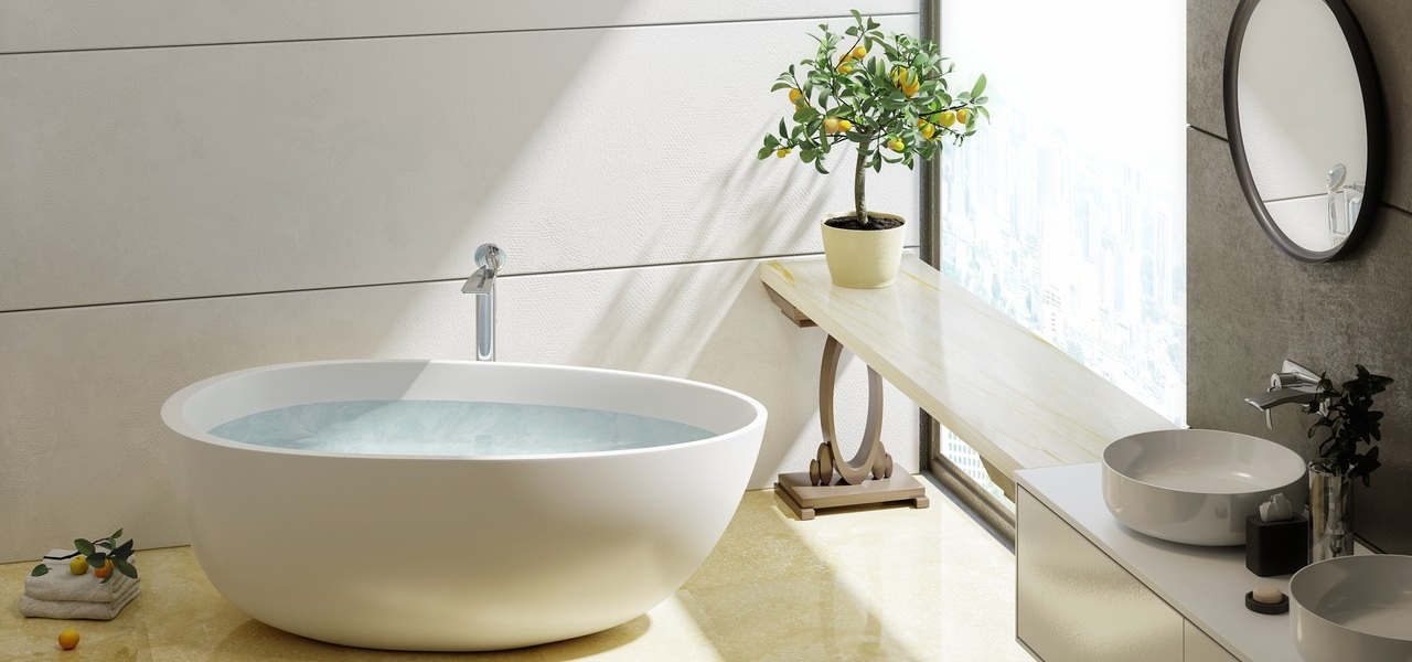 Spoon 2 Freestanding Solid Surface Bathtub by Aquatica 02 1 600